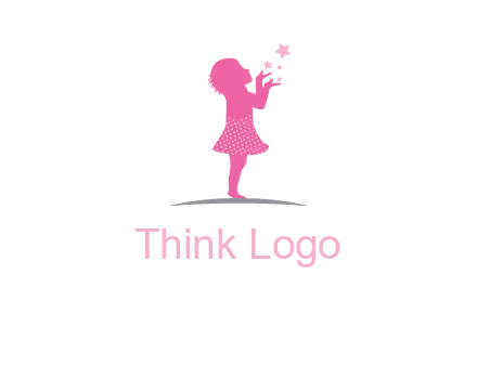 kid with stars logo
