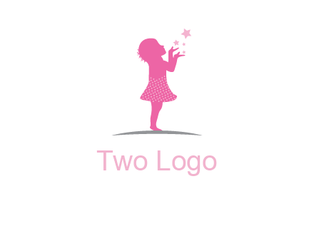 kid with stars logo