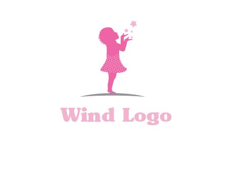 kid with stars logo