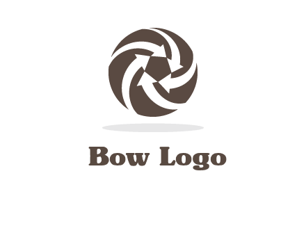 arrows in circle finance logo