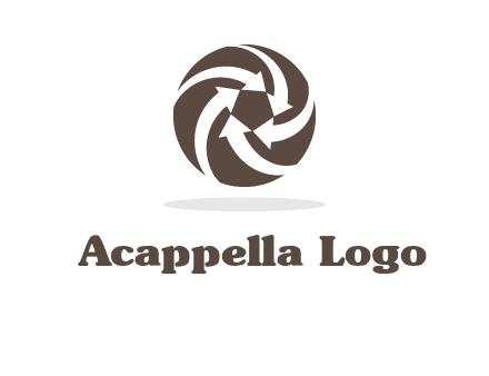 arrows in circle finance logo