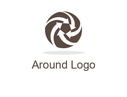 arrows in circle finance logo
