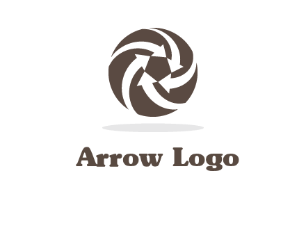arrows in circle finance logo