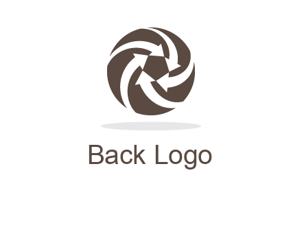 arrows in circle finance logo