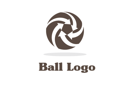 arrows in circle finance logo