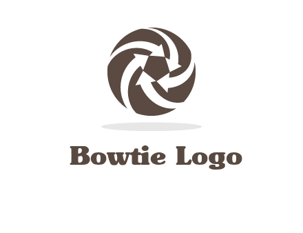 arrows in circle finance logo