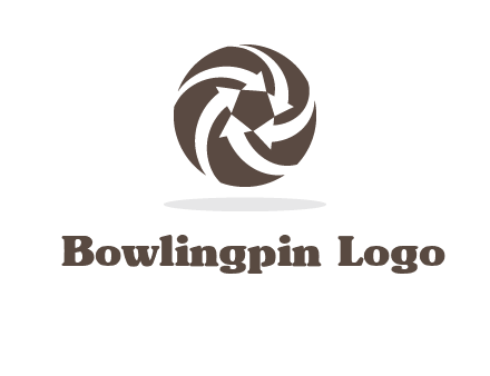 arrows in circle finance logo