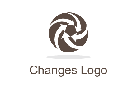 arrows in circle finance logo