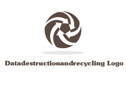 arrows in circle finance logo