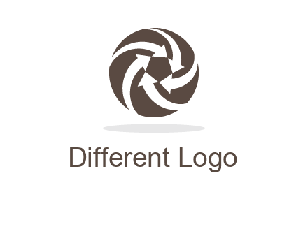 arrows in circle finance logo