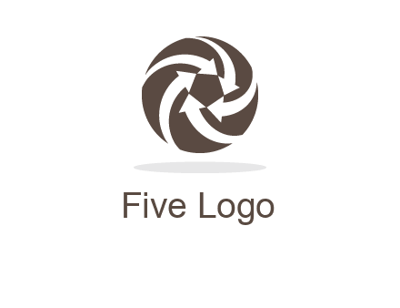 arrows in circle finance logo