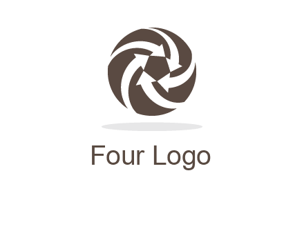 arrows in circle finance logo