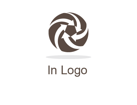 arrows in circle finance logo