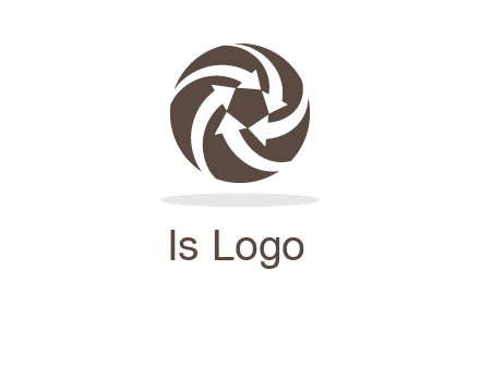 arrows in circle finance logo