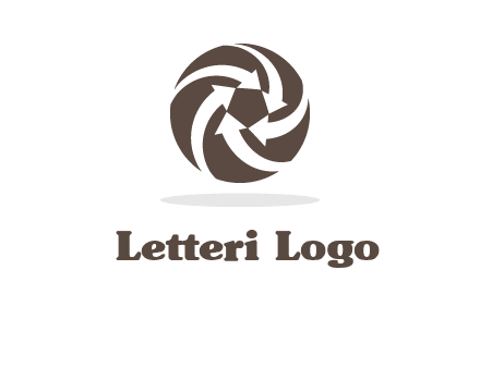 arrows in circle finance logo