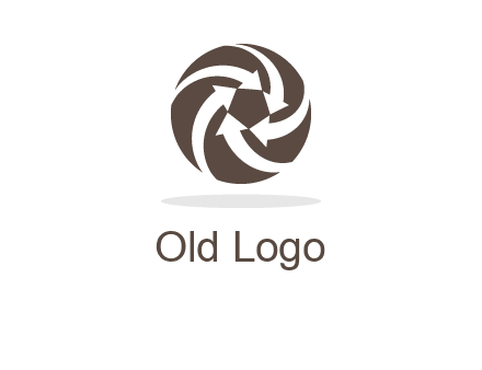 arrows in circle finance logo
