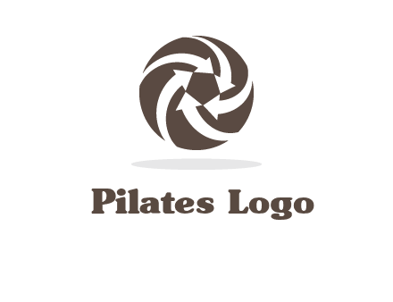 arrows in circle finance logo