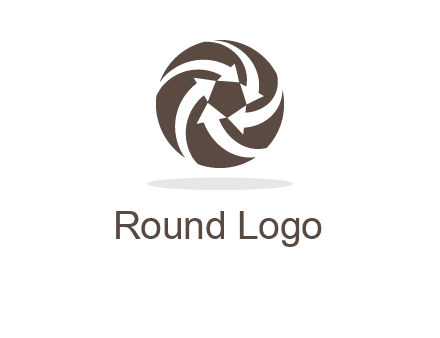 arrows in circle finance logo