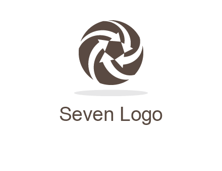 arrows in circle finance logo
