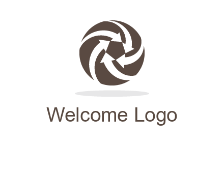 arrows in circle finance logo
