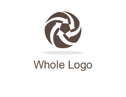 arrows in circle finance logo