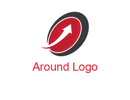 arrow in finance logo