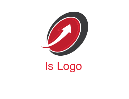 arrow in finance logo