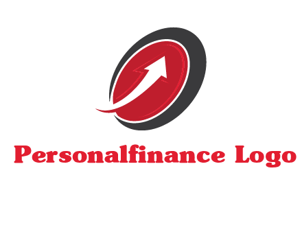 arrow in finance logo