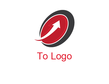 arrow in finance logo