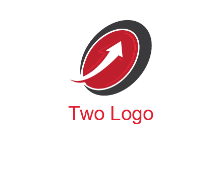 arrow in finance logo