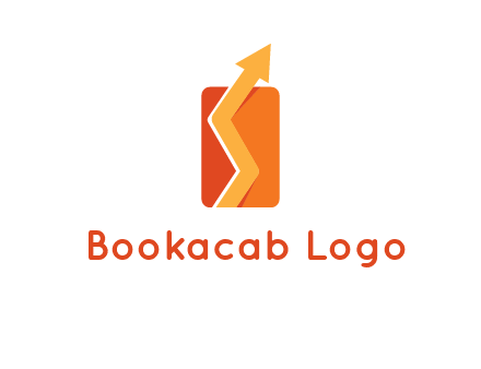 upward pointing growth arrows logo
