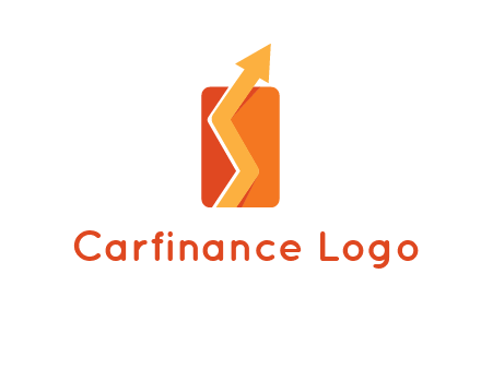 upward pointing growth arrows logo