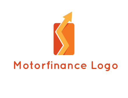 upward pointing growth arrows logo